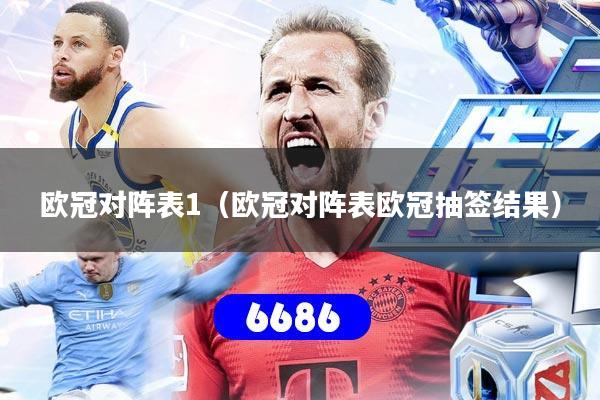 欧冠对阵表1(欧冠对阵表欧冠抽签结果)